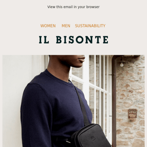New bags for men: discover Cestello!