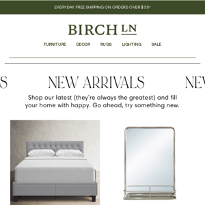 The Martel Bed is here! Shop this new favorite ➔
