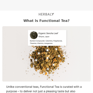 What is Functional Tea?