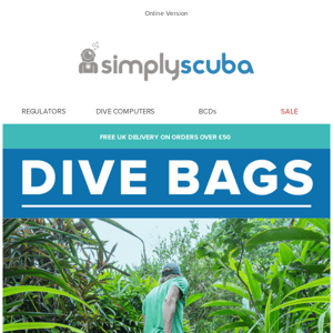 New In Dive Bags