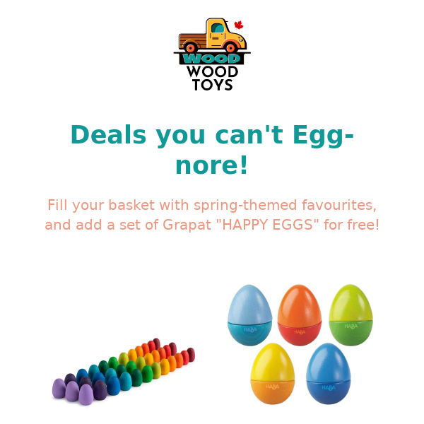 🐣 Easter Savings have Hatched! FREE Happy Eggs with Purchase 🐇