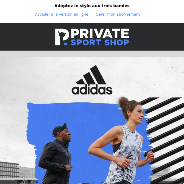 Adidas est de retour jusqu'à -72% ! 👌