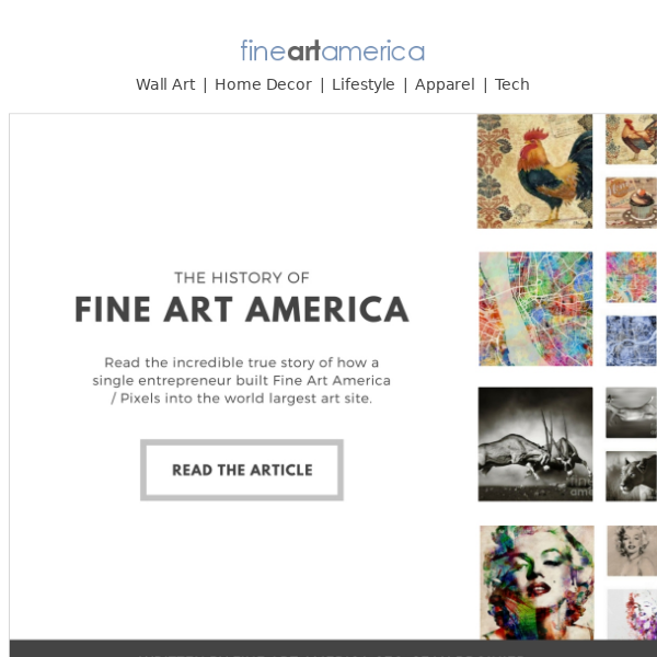 The Incredibly Independent History of Fine Art America