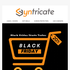 [Huge Discount] In Syntricate, Black Friday is NOW! 😱