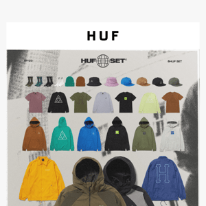 Introducing HUF SET