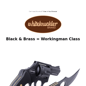 Whiteknuckler does Firearms!!! New Simplified check out! -Workingman Special .38 Set!
