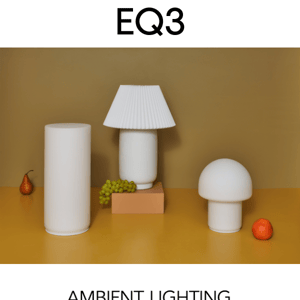 Ambient lighting in unexpected forms