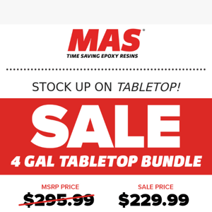 🤩 4 Gallons of Tabletop Fun at Super-low Prices