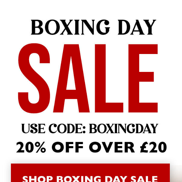 Boxing Day Flash SALE 🎁 🥊