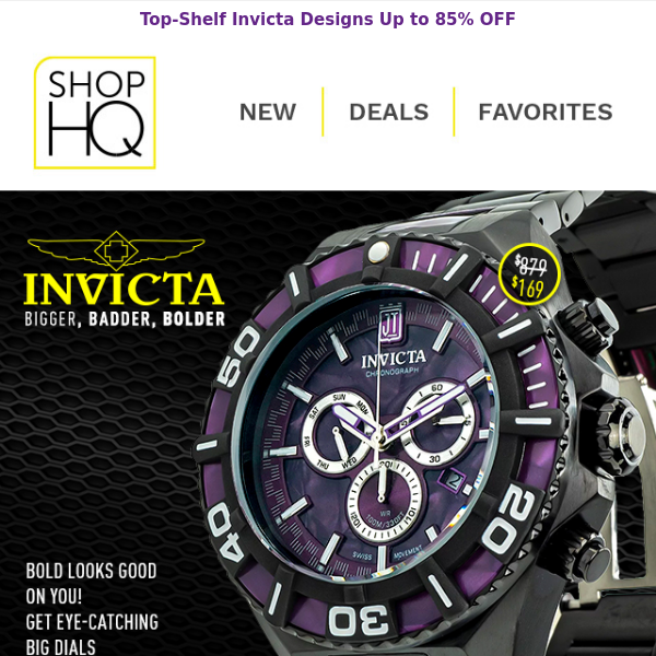 HUGE Savings on Big Invicta Dials