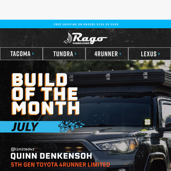 Introducing our Build of the Month for July!