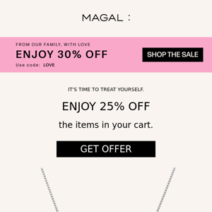 25% Off Magal Designs