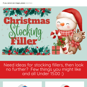 Christmas Stocking Fillers from Little Whispers - Under 15.00!  🎄 🎅