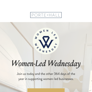 Women-Led Wednesday: supporting women-led brands everywhere