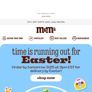 Easter is Hoppin Away, Shop Today