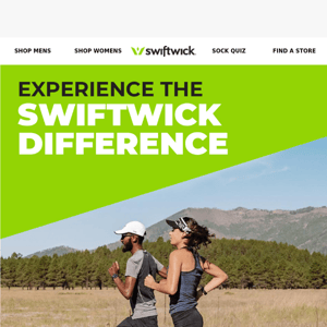 Experience The Swiftwick Difference