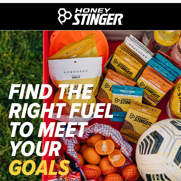 Find the right fuel to meet your goals