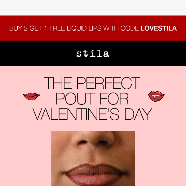 The Perfect Pout for Valentine's Day