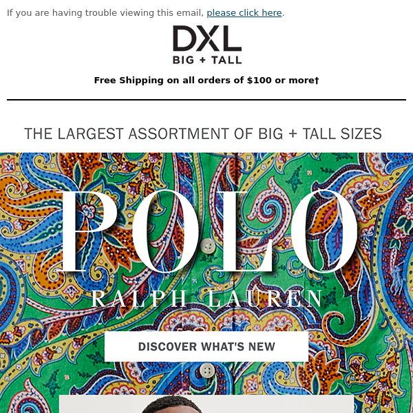 New Polo Ralph Lauren: Color is KING. - DXL