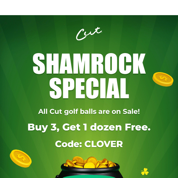 🍀 Your Lucky Golf Offer!