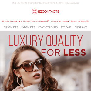 💎 Luxury Brands, Lower Prices