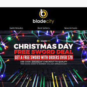 🎁 Happy Holidays From Blade City 🎁