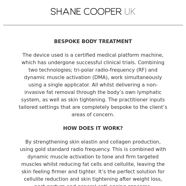 Cellulite treatment