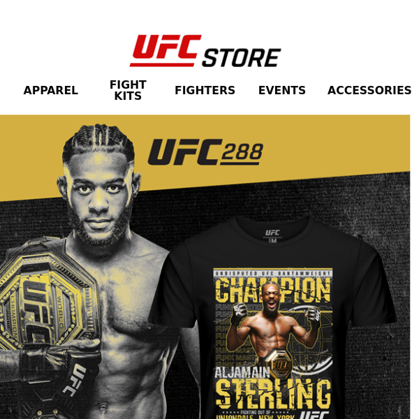 UFC Store - While watching UFC Day on ESPN, shop merchandise from