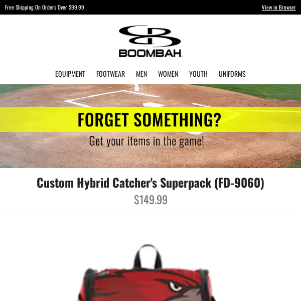 Catcher's Gear - Men, Women & Youth