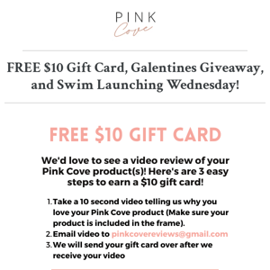 $10 Gift Card Towards Your Next Order & a Bag Giveaway!!
