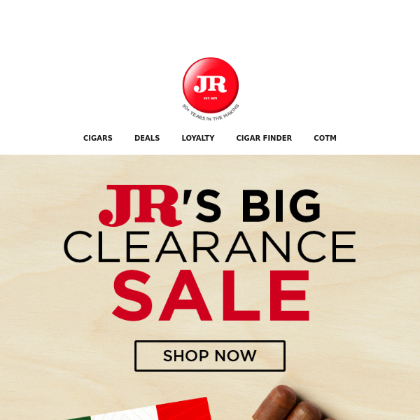 JR's Big Clearance Sale❗