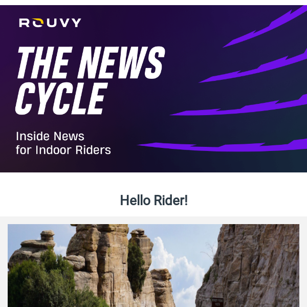 Kickstart Your Indoor Season with ROUVY's New Challenges 🚴‍♂️