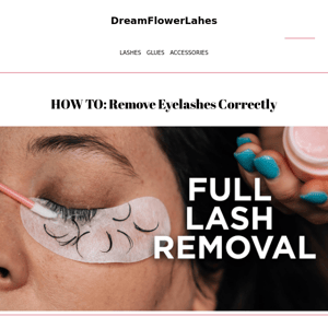 👍Safely Removing Eyelash Extensions!