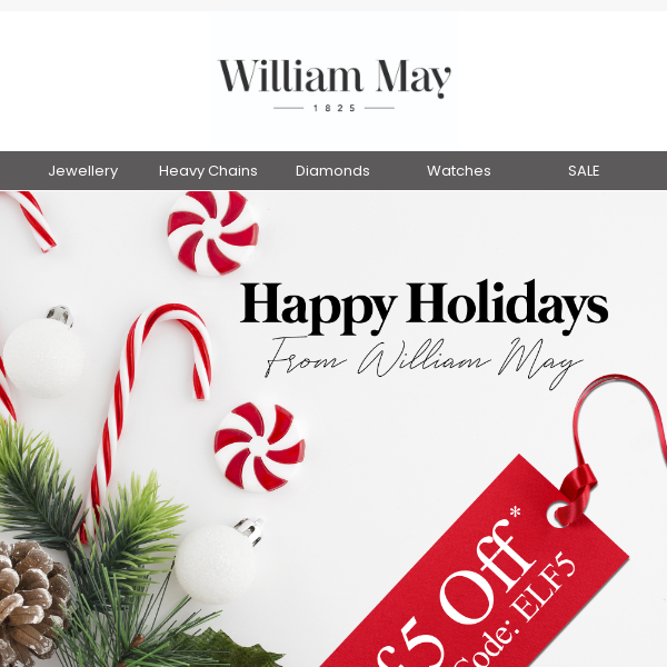 Happy Holidays From William May 🎅