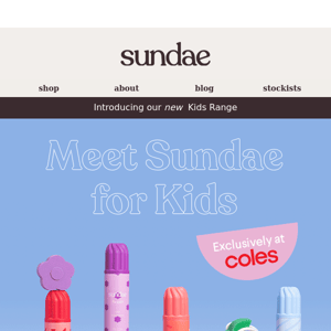 NEW! Meet Sundae for Kids 🫧