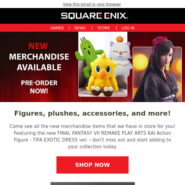 Square Enix Merchandise (North America) on X: Here at SDCC 2023 we have  even more FINAL FANTASY XVI items on display! All items are available for  Pre-Order on our online store. Which