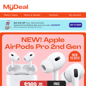 ✨ NEW IN: Apple AirPods Pro 2nd Gen