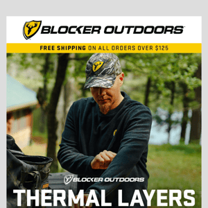 Save up to 70% off Select Thermal Layers!