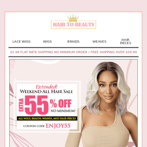 Hey Hair to Beauty, ⏰ Final Day - Shop Now! ⏰