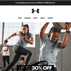 Mid Season Sale | Up to 30% Off* 💪 - Under Armour