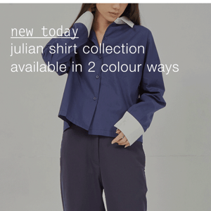 New: Julian Shirt