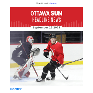 Top pick Tyler Boucher won't suit up for Ottawa Senators at rookie tourney