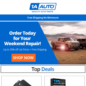 Vehicle Running Rough? Don't Miss Our Mega Sale!