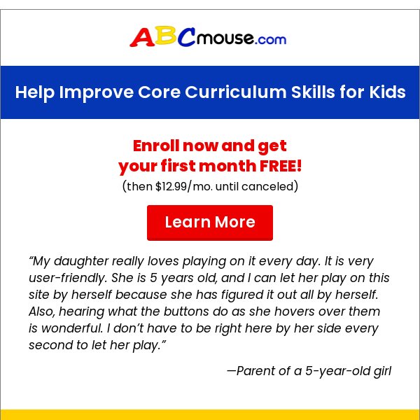 What Did This Parent Have to Say about ABCmouse?