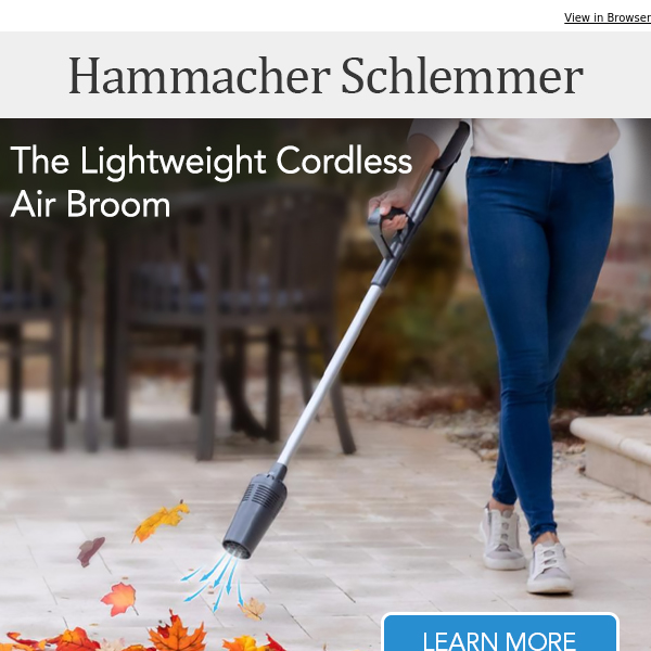 The Lightweight Cordless Air Broom