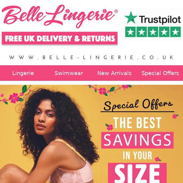 🤗 Special Offers | The Best Savings in YOUR Size!