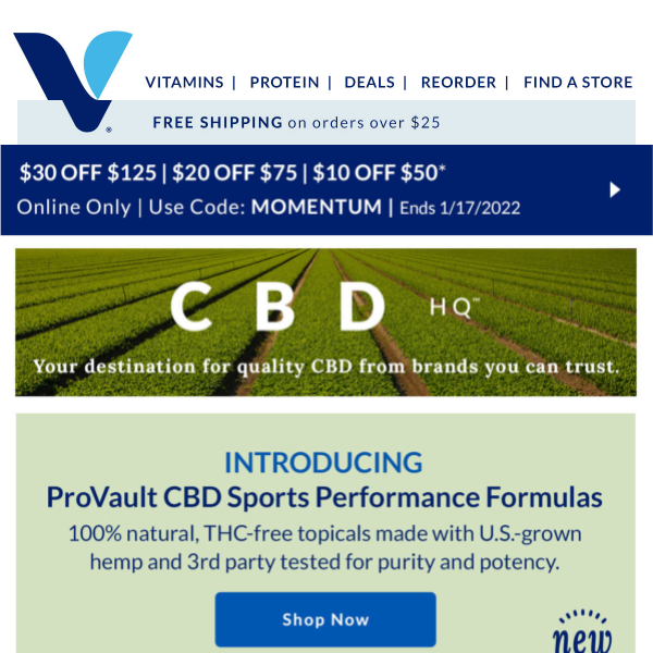 New CBD-based sports solutions are here!