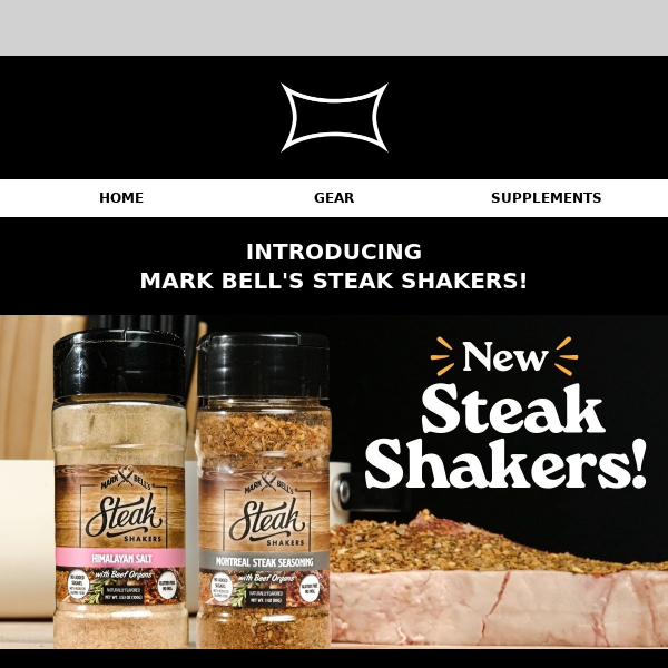 🥩 Introducing Steak Shakers- the seasoning with a nutrient punch! 🥩