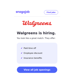 Walgreens is Hiring Near You