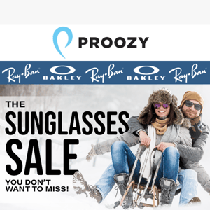 Ray-Ban & Oakley Sunglasses from $59!